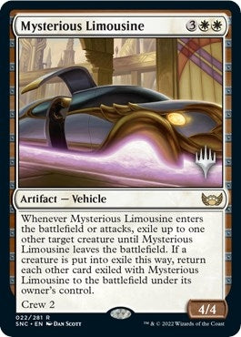 Image for Mysterious Limousine (Promo Pack: Streets of New Capenna) (22) - Magic: The Gathering