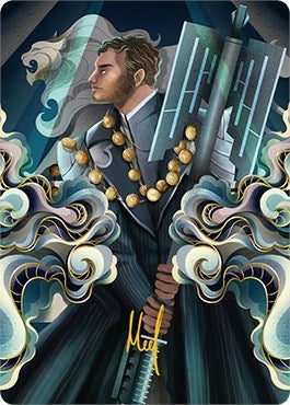 Image for Rafiq of the Many Art Card (Gold-Stamped Signature) (Art Series: Streets of New Capenna) (81) - Magic: The Gathering