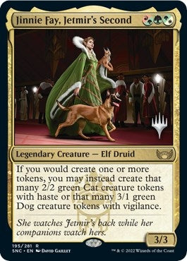 Image for Jinnie Fay, Jetmir's Second (Promo Pack: Streets of New Capenna) (195) - Magic: The Gathering