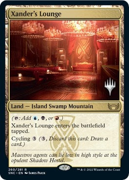 Image for Xander's Lounge (Promo Pack: Streets of New Capenna) (260) - Magic: The Gathering
