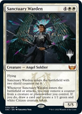Image for Sanctuary Warden (Promo Pack: Streets of New Capenna) (30) - Magic: The Gathering