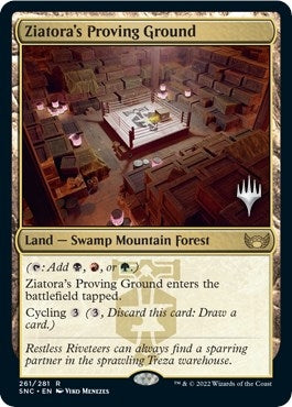 Image for Ziatora's Proving Ground (Promo Pack: Streets of New Capenna) (261) - Magic: The Gathering