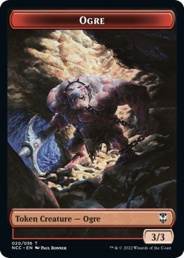 Image for Ogre // Insect Double-Sided Token (Commander: Streets of New Capenna) (20 // 24) - Magic: The Gathering