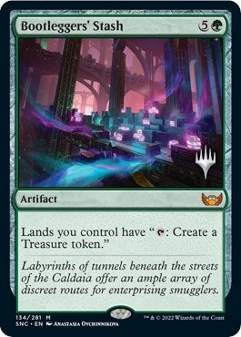 Image for Bootleggers' Stash (Promo Pack: Streets of New Capenna) (134) - Magic: The Gathering