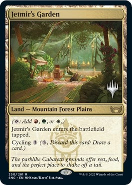 Image for Jetmir's Garden (Promo Pack: Streets of New Capenna) (250) - Magic: The Gathering