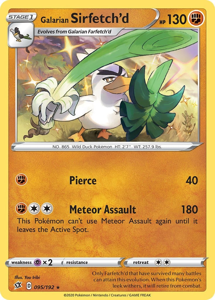 Image for Galarian Sirfetch'd (Deck Exclusives) (095/192) - Pokemon