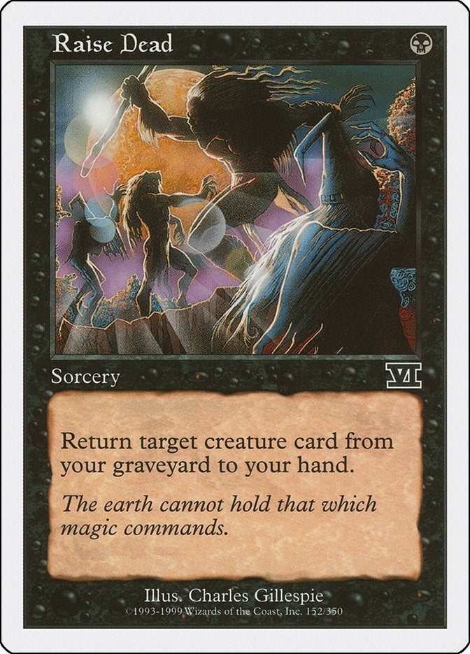 Image for Raise Dead (Classic Sixth Edition) (152) - Magic: The Gathering