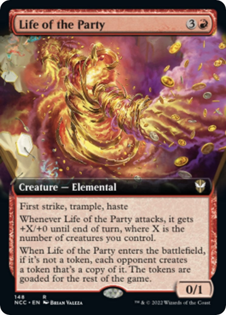 Image for Life of the Party (Extended Art) (Commander: Streets of New Capenna) (148) - Magic: The Gathering