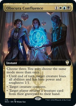 Image for Obscura Confluence (Extended Art) (Commander: Streets of New Capenna) (176) - Magic: The Gathering