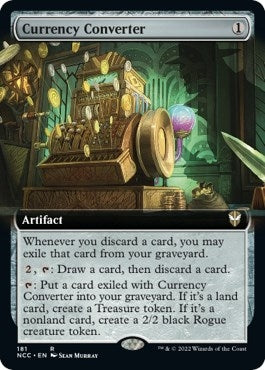 Image for Currency Converter (Extended Art) (Commander: Streets of New Capenna) (181) - Magic: The Gathering