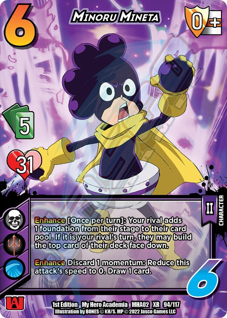 Image for Minoru Mineta (XR) (UniVersus: My Hero Academia: Crimson Rampage) (94/117) - UniVersus