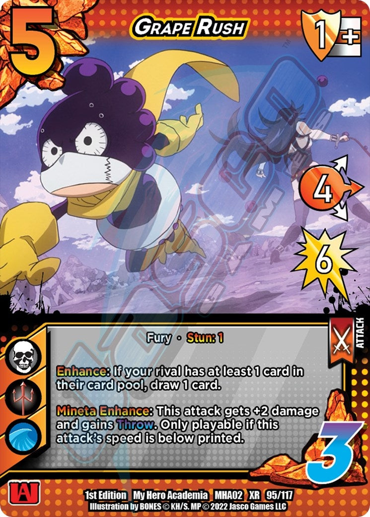 Image for Grape Rush (XR) (UniVersus: My Hero Academia: Crimson Rampage) (95/117) - UniVersus