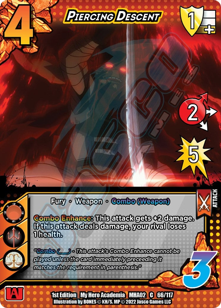Image for Piercing Descent (UniVersus: My Hero Academia: Crimson Rampage) (66/117) - UniVersus