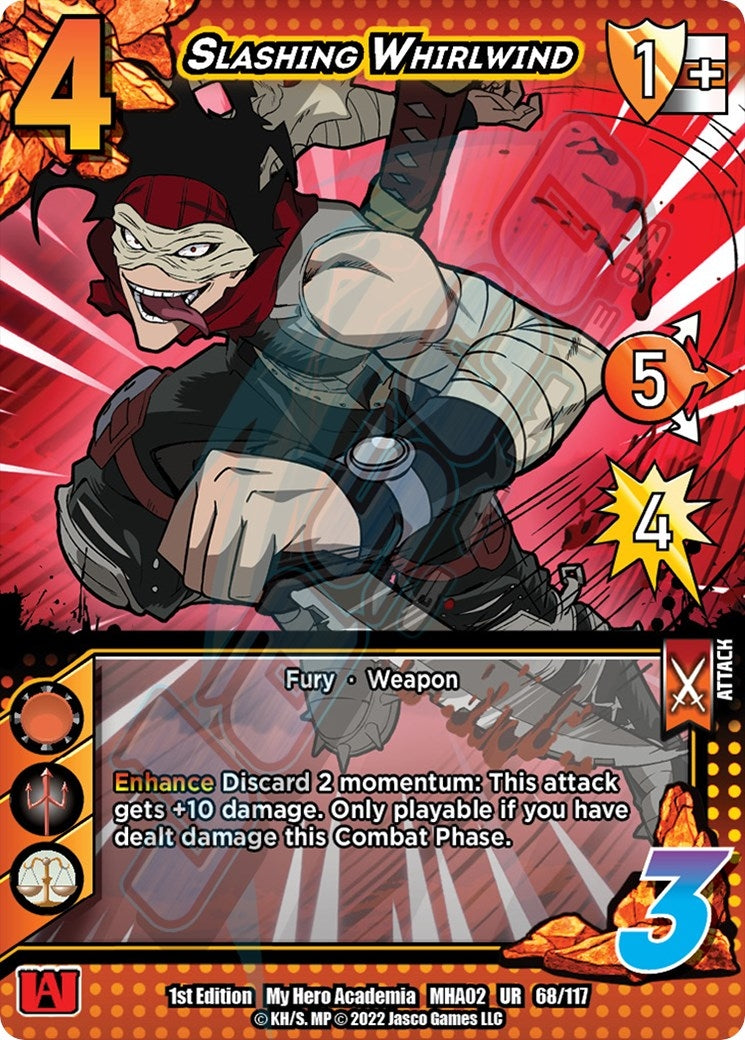 Image for Slashing Whirlwind (UniVersus: My Hero Academia: Crimson Rampage) (68/117) - UniVersus