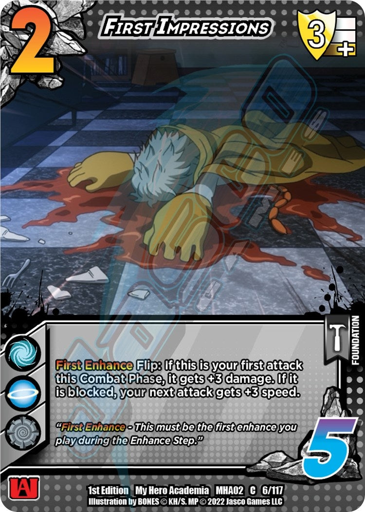 Image for First Impressions (UniVersus: My Hero Academia: Crimson Rampage) (6/117) - UniVersus