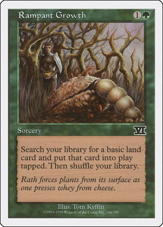 Image for Rampant Growth (Classic Sixth Edition) (246) - Magic: The Gathering
