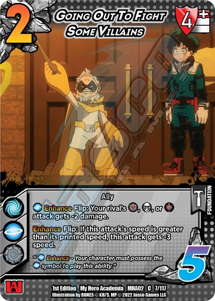 Image for Going Out To Fight Some Villains (UniVersus: My Hero Academia: Crimson Rampage) (7/117) - UniVersus