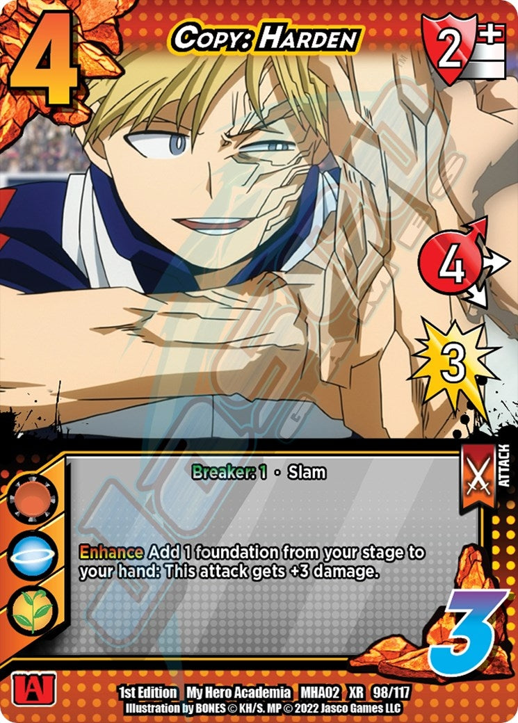 Image for Copy: Harden (XR) (UniVersus: My Hero Academia: Crimson Rampage) (98/117) - UniVersus