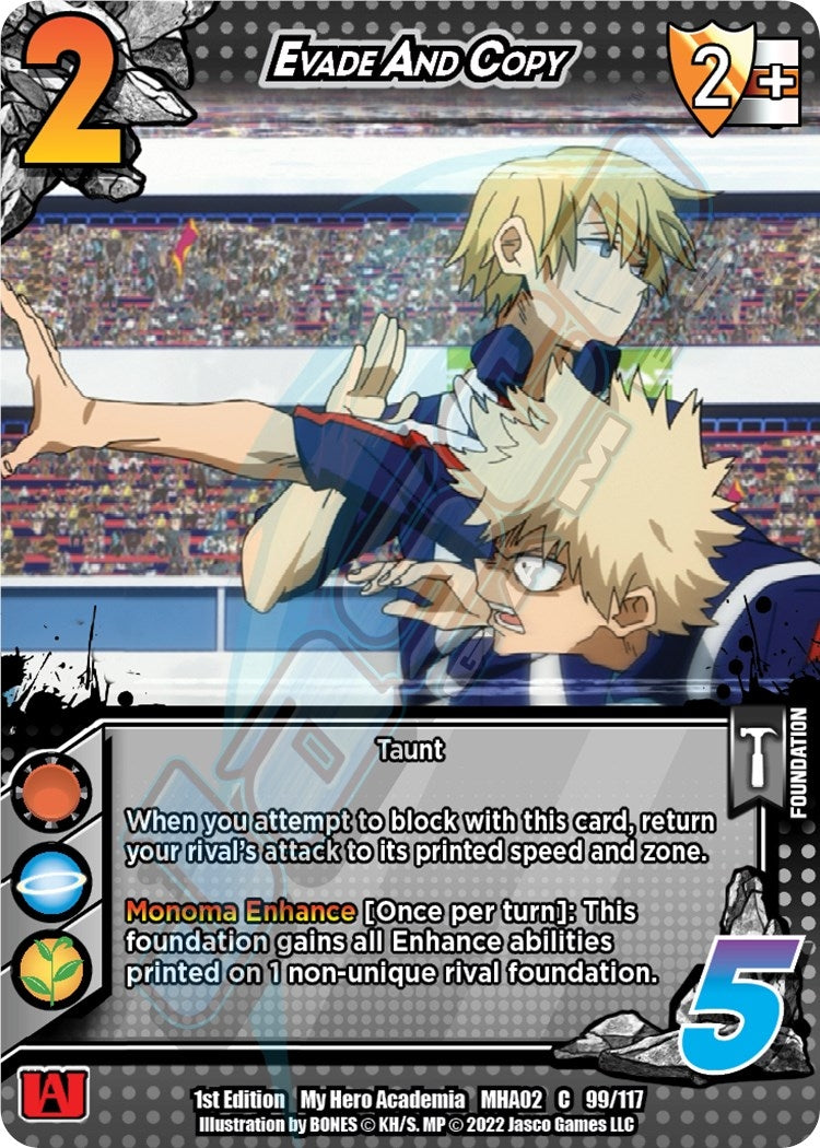 Image for Evade And Copy (UniVersus: My Hero Academia: Crimson Rampage) (99/117) - UniVersus