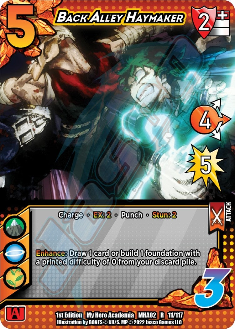 Image for Back Alley Haymaker (UniVersus: My Hero Academia: Crimson Rampage) (11/117) - UniVersus