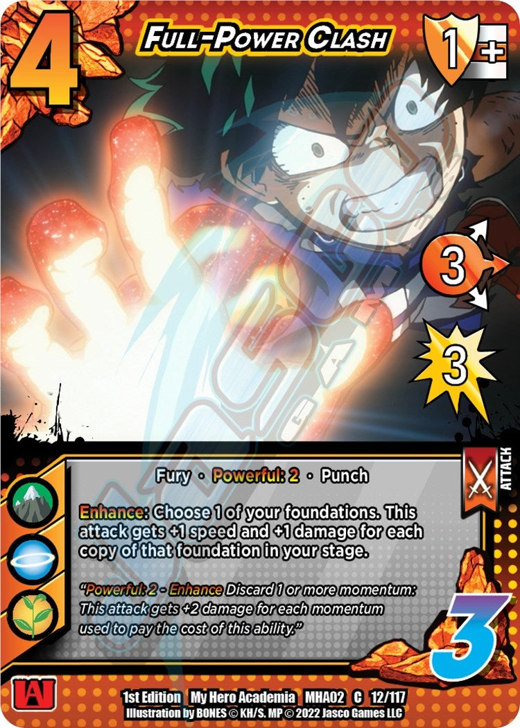 Image for Full-Power Clash (UniVersus: My Hero Academia: Crimson Rampage) (12/117) - UniVersus