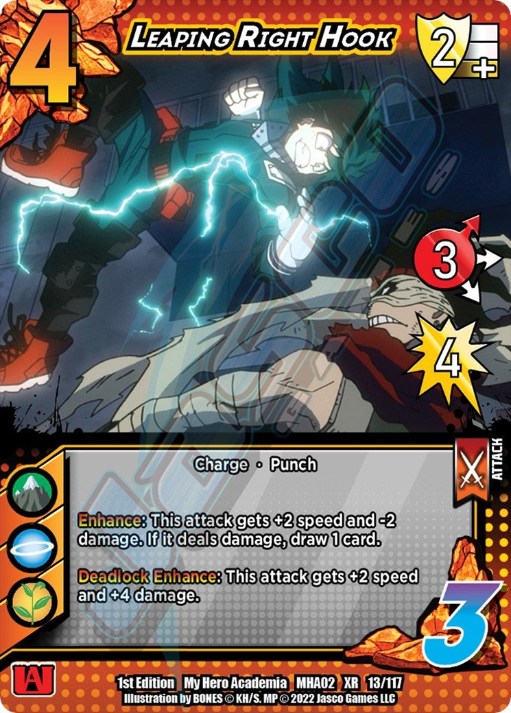 Image for Leaping Right Hook (XR) (UniVersus: My Hero Academia: Crimson Rampage) (13/117) - UniVersus