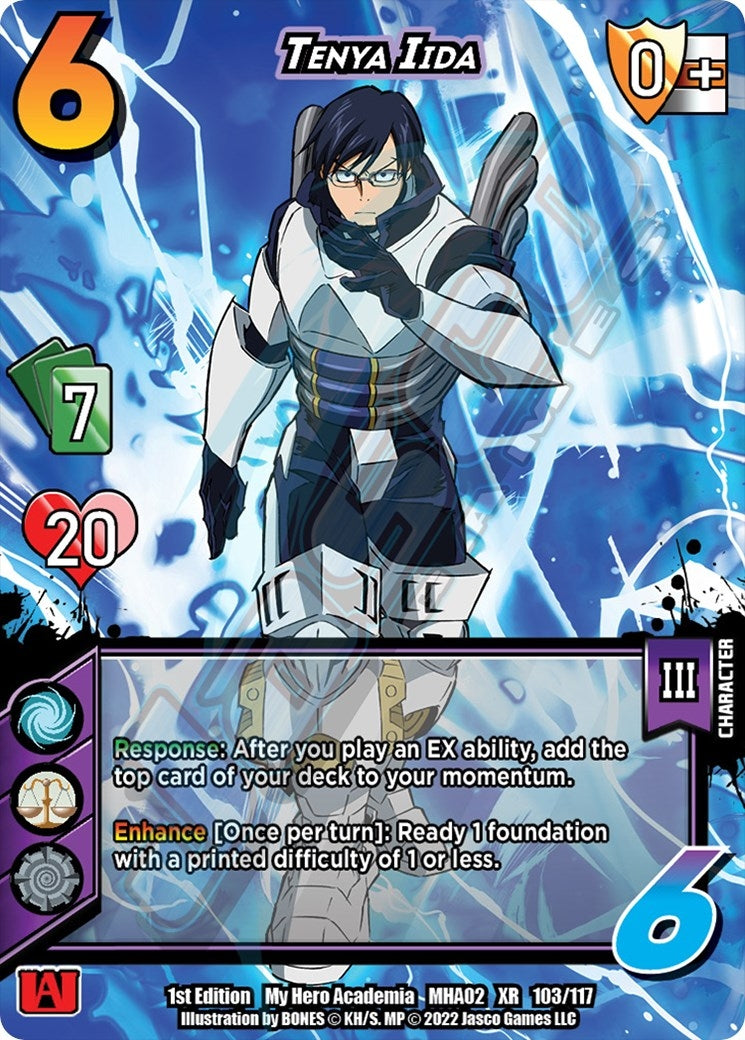 Image for Tenya Iida (XR) (UniVersus: My Hero Academia: Crimson Rampage) (103/117) - UniVersus