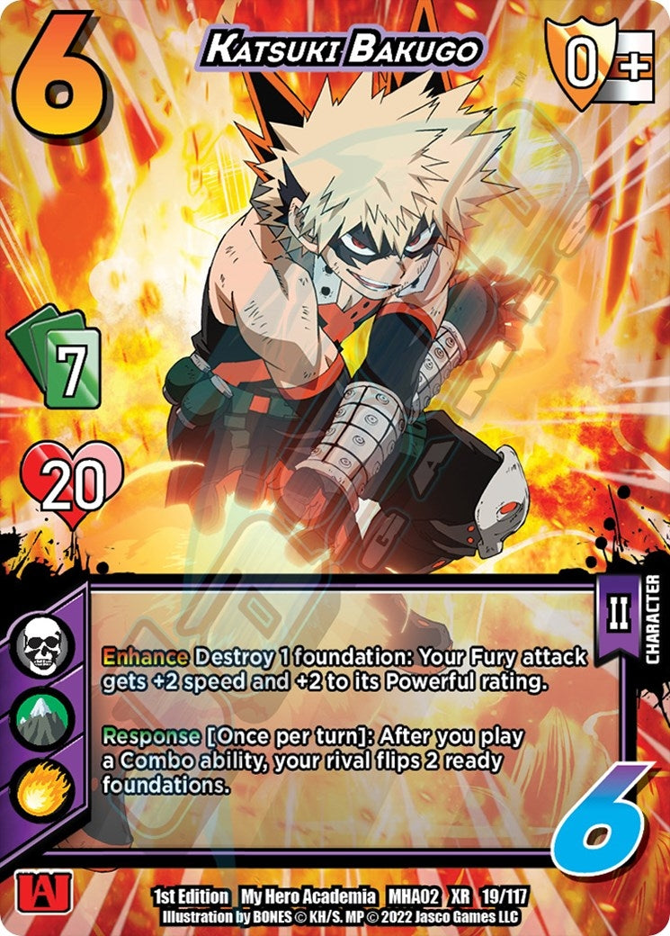 Image for Katsuki Bakugo (XR) (UniVersus: My Hero Academia: Crimson Rampage) (19/117) - UniVersus