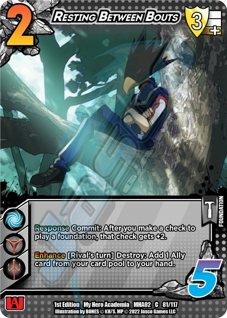 Image for Resting Between Bouts (UniVersus: My Hero Academia: Crimson Rampage) (81/117) - UniVersus