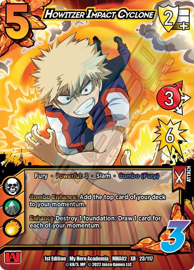 Image for Howitzer Impact Cyclone (XR) (UniVersus: My Hero Academia: Crimson Rampage) (23/117) - UniVersus