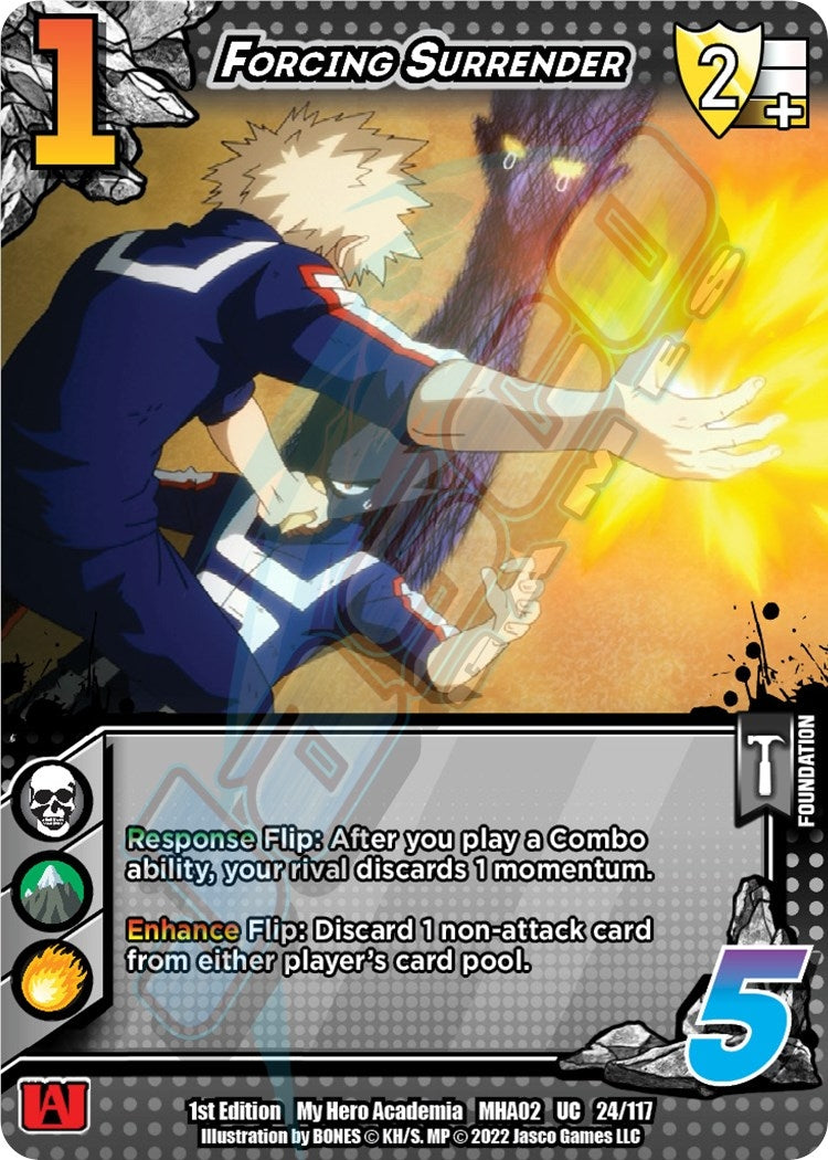 Image for Forcing Surrender (UniVersus: My Hero Academia: Crimson Rampage) (24/117) - UniVersus