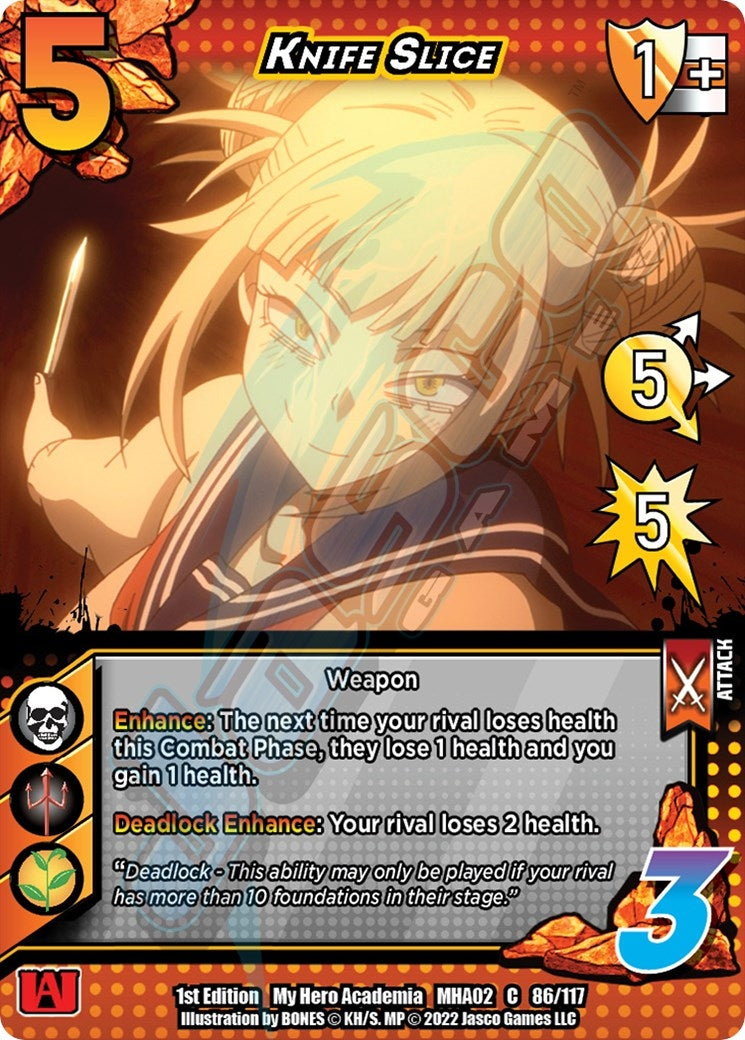 Image for Knife Slice (UniVersus: My Hero Academia: Crimson Rampage) (86/117) - UniVersus
