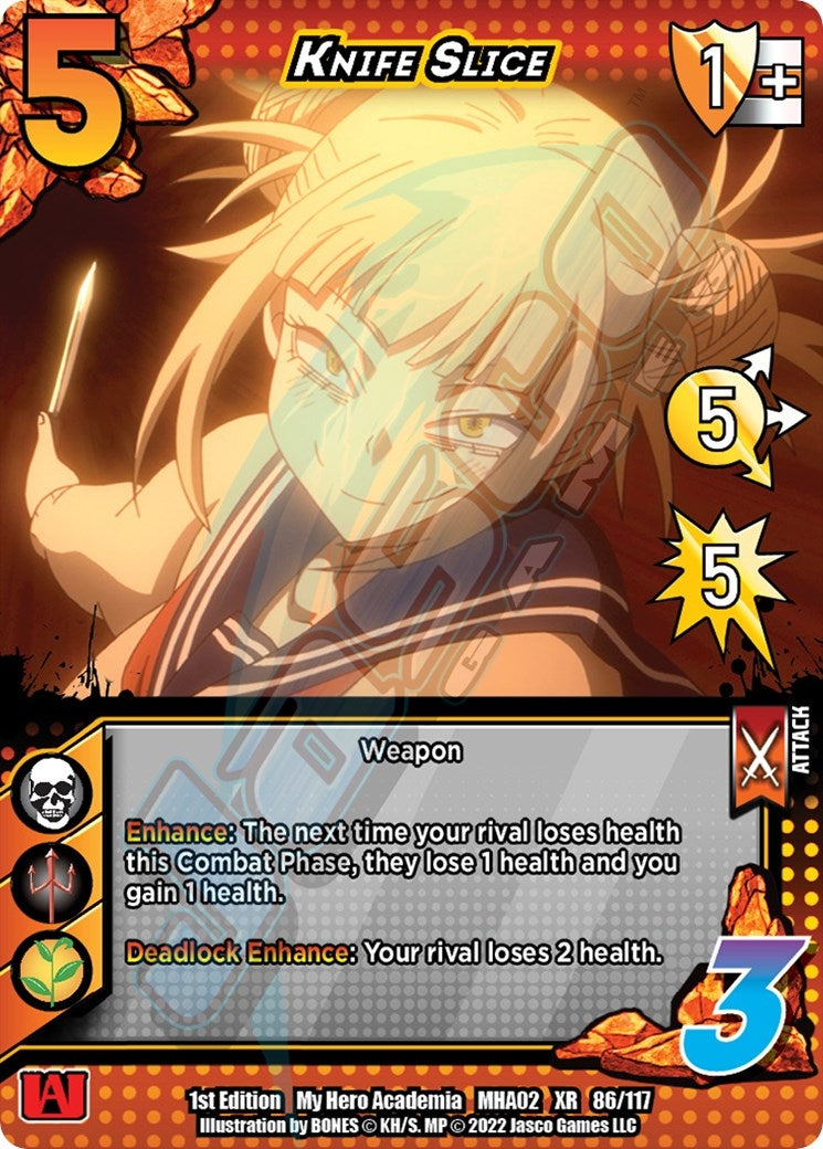 Image for Knife Slice (XR) (UniVersus: My Hero Academia: Crimson Rampage) (86/117) - UniVersus