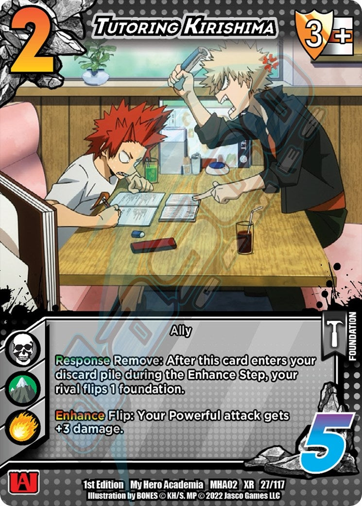 Image for Tutoring Kirishima (XR) (UniVersus: My Hero Academia: Crimson Rampage) (27/117) - UniVersus