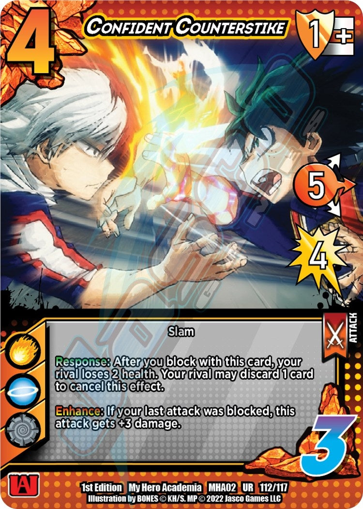 Image for Confident Counterstrike (UniVersus: My Hero Academia: Crimson Rampage) (112/117) - UniVersus