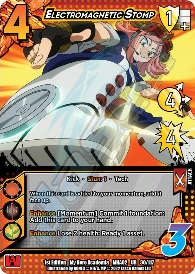 Image for Electromagnetic Stomp (UniVersus: My Hero Academia: Crimson Rampage) (30/117) - UniVersus
