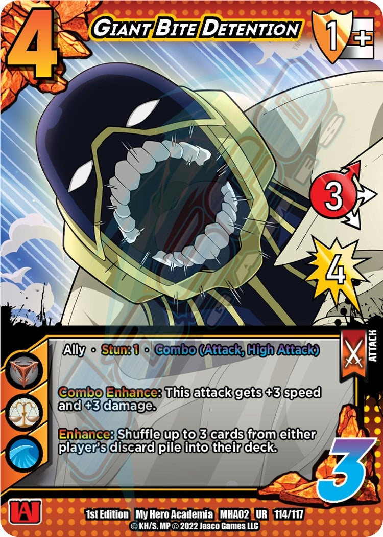 Image for Giant Bite Detention (UniVersus: My Hero Academia: Crimson Rampage) (114/117) - UniVersus