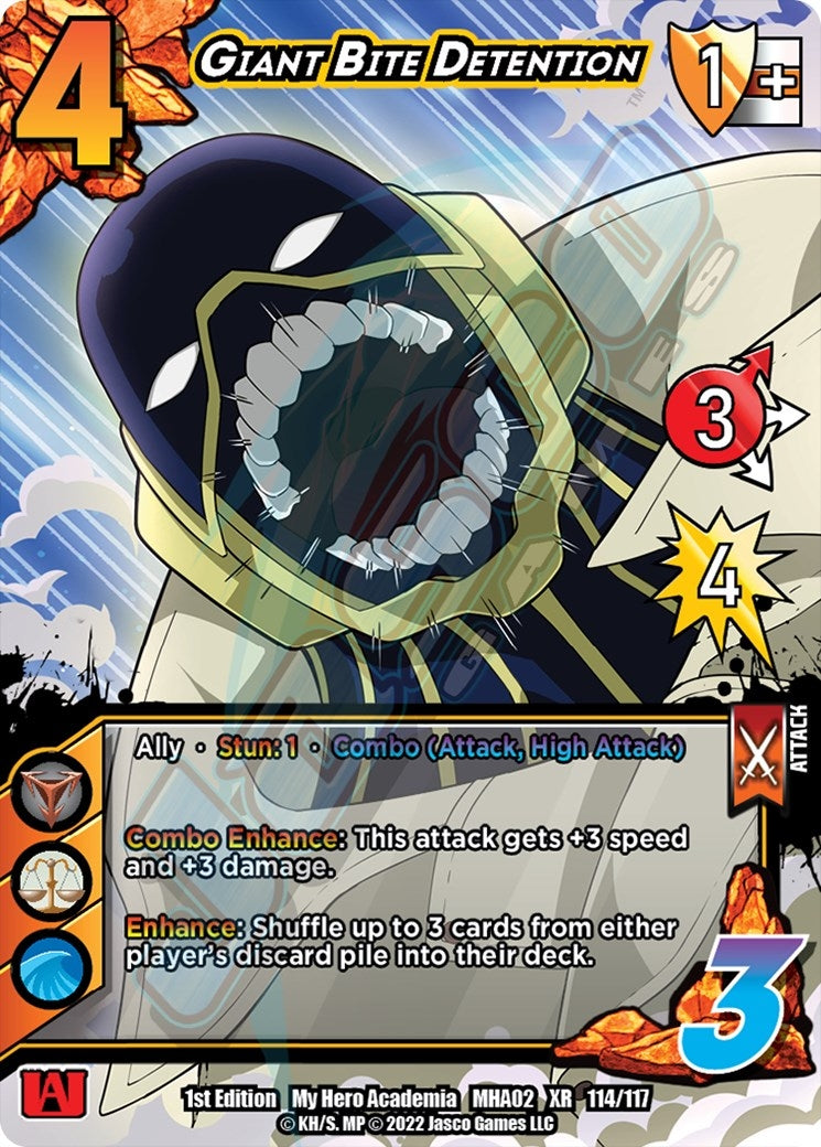 Image for Giant Bite Detention (XR) (UniVersus: My Hero Academia: Crimson Rampage) (114/117) - UniVersus