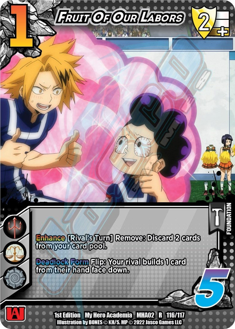 Image for Fruit Of Our Labors (UniVersus: My Hero Academia: Crimson Rampage) (116/117) - UniVersus