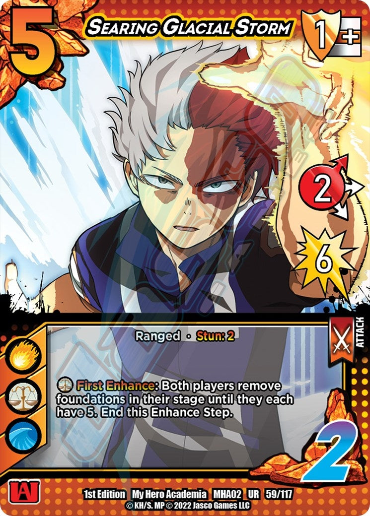 Image for Searing Glacial Storm (UniVersus: My Hero Academia: Crimson Rampage) (59/117) - UniVersus