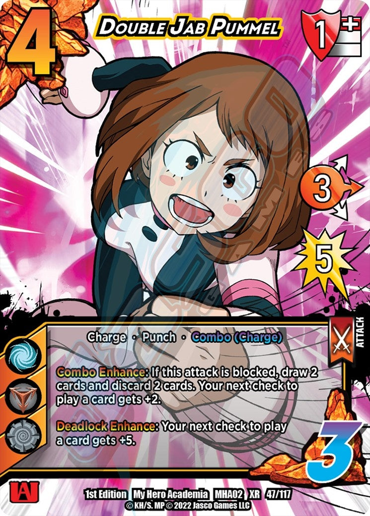 Image for Double Jab Pummel (XR) (UniVersus: My Hero Academia: Crimson Rampage) (47/117) - UniVersus