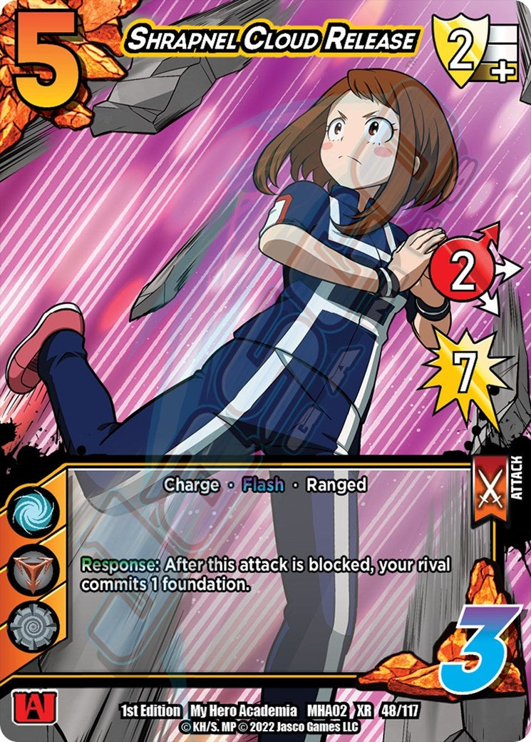 Image for Shrapnel Cloud Release (XR) (UniVersus: My Hero Academia: Crimson Rampage) (48/117) - UniVersus
