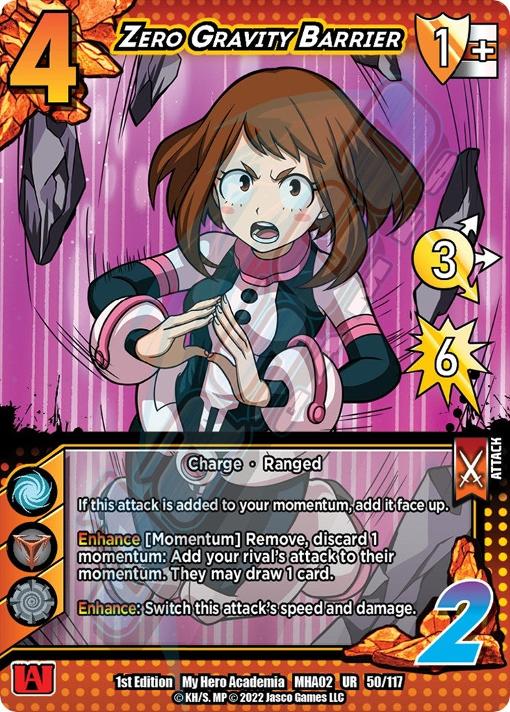 Image for Zero Gravity Barrier (UniVersus: My Hero Academia: Crimson Rampage) (50/117) - UniVersus