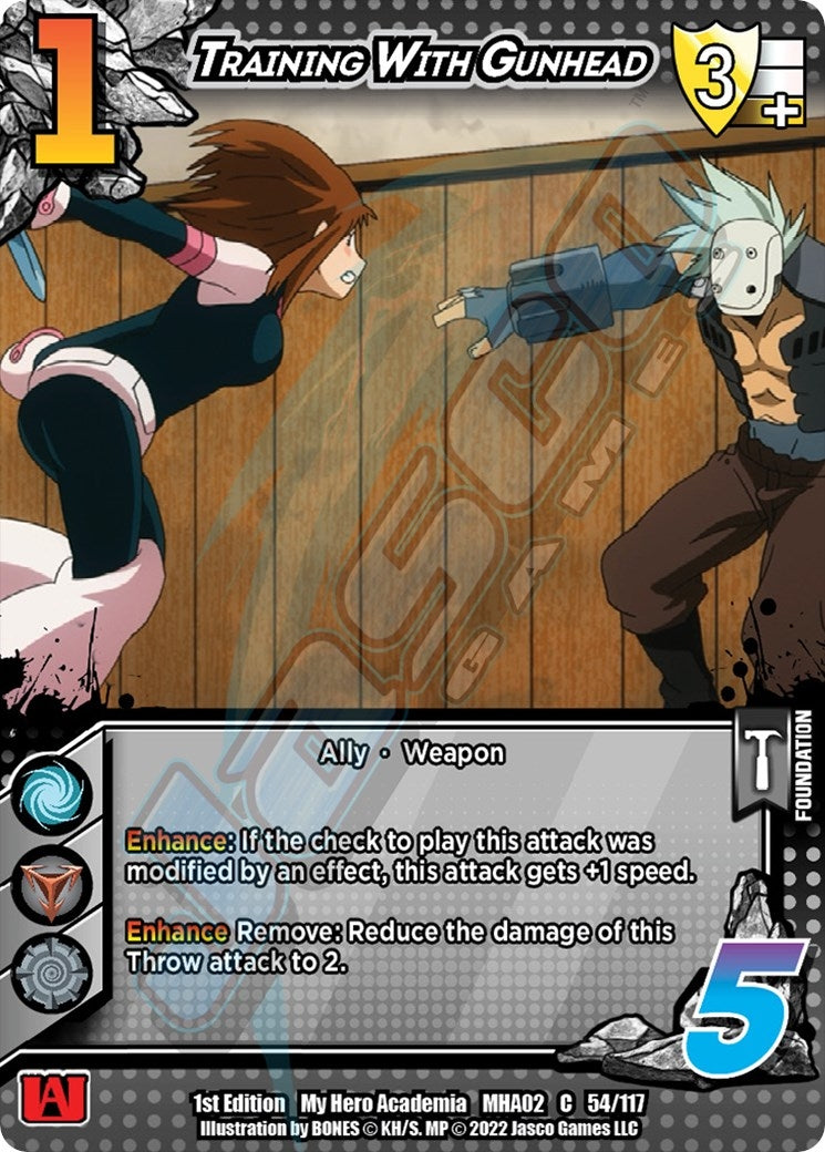 Image for Training With Gunhead (UniVersus: My Hero Academia: Crimson Rampage) (54/117) - UniVersus