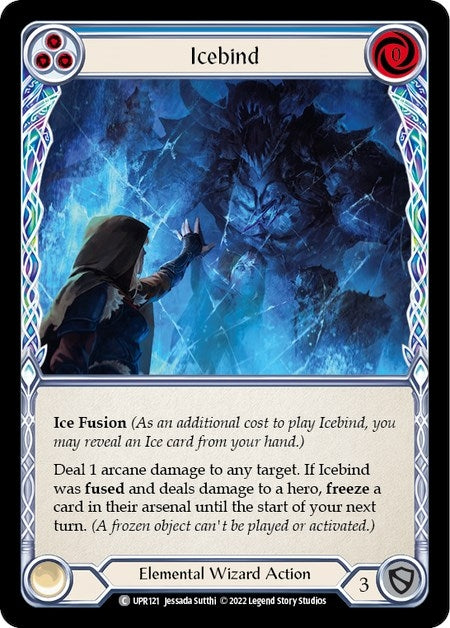 Image for Icebind (Blue) (Uprising) (UPR121) - Flesh and Blood TCG