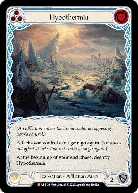 Image for Hypothermia (Uprising) (UPR139) - Flesh and Blood TCG