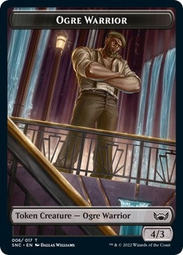 Image for Ogre Warrior // Copy Double-Sided Token (Streets of New Capenna) (6 // 1) - Magic: The Gathering