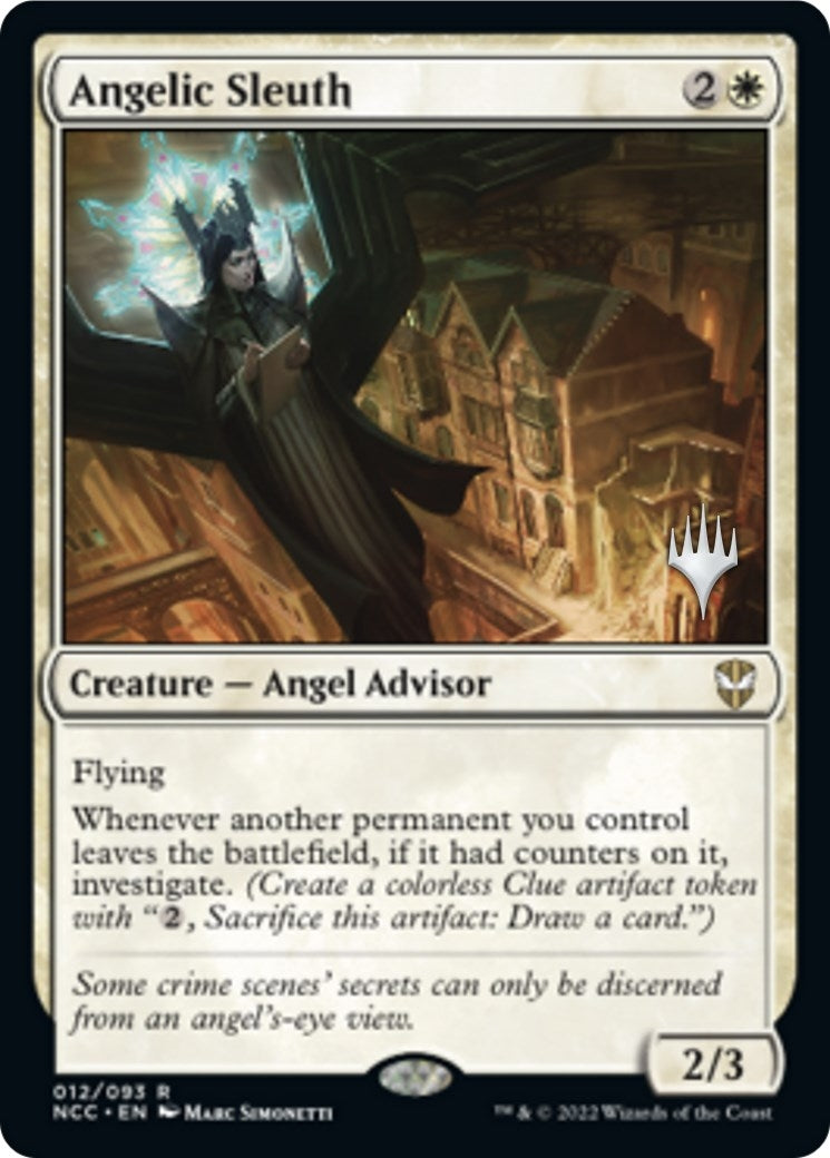 Image for Angelic Sleuth (Promo Pack: Streets of New Capenna) (12) - Magic: The Gathering