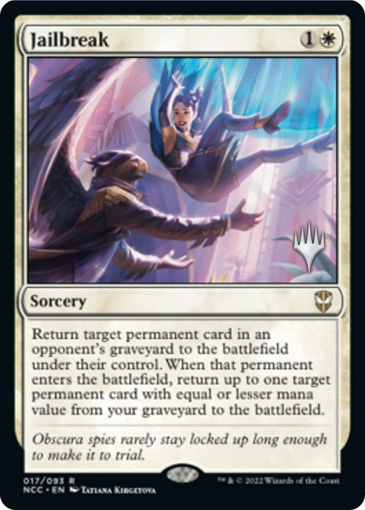 Image for Jailbreak (Promo Pack: Streets of New Capenna) (17) - Magic: The Gathering