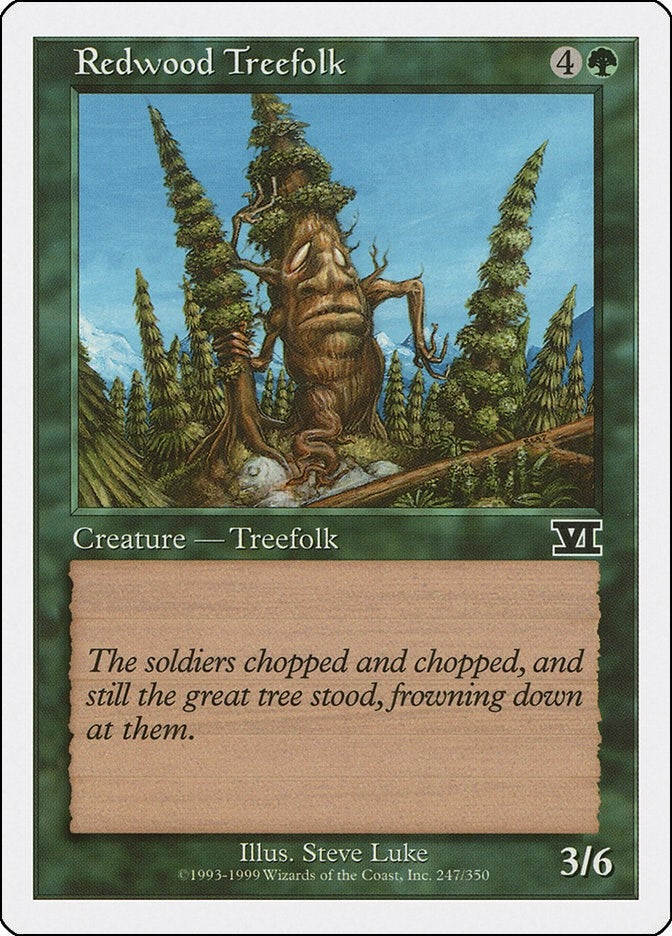 Image for Redwood Treefolk (Classic Sixth Edition) (247) - Magic: The Gathering
